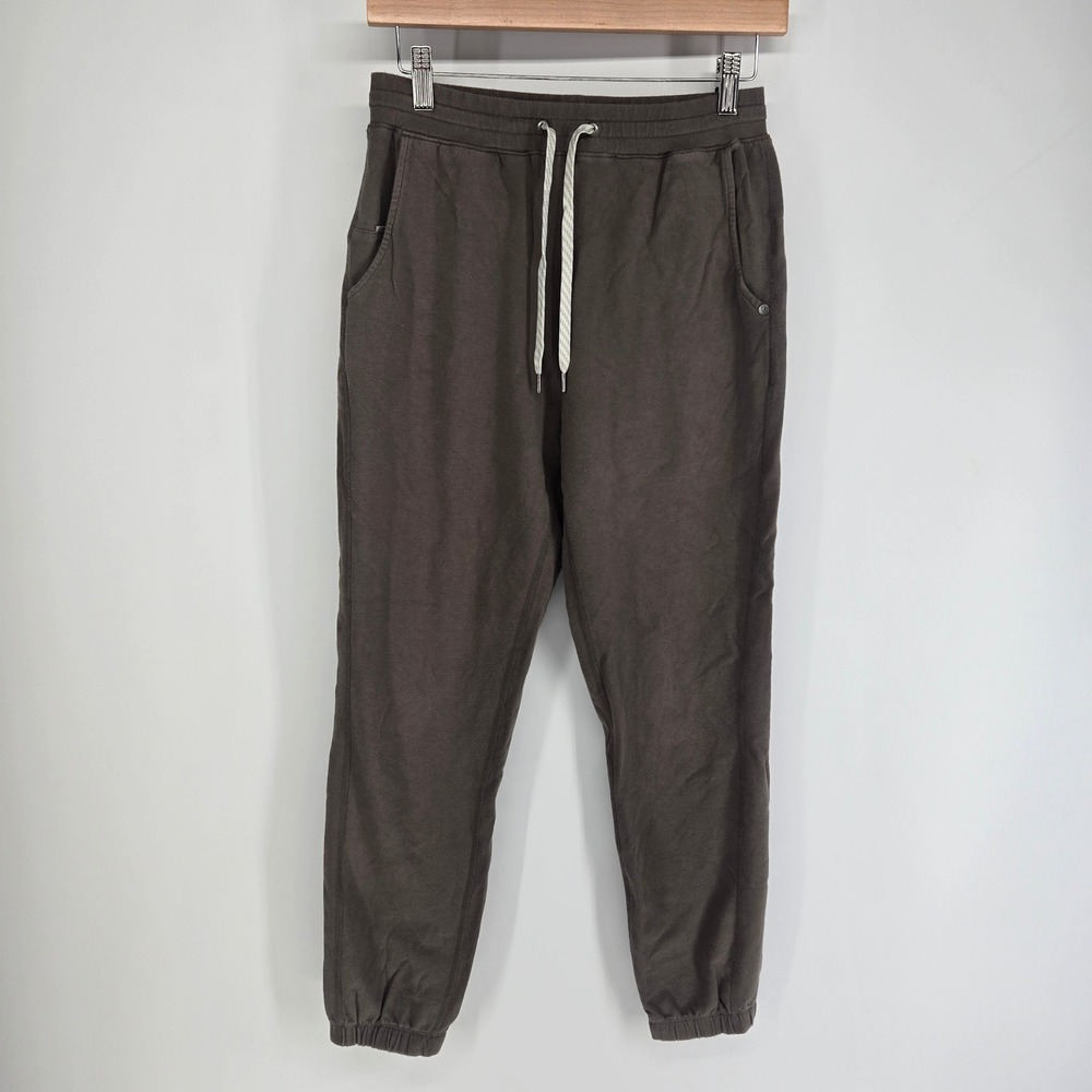 Vuori Joggers Women XS Dark Oregano VW437 Organic French Terry Sweatpants Yoga